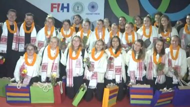 Germany Women's Hockey Team Arrives in Ranchi Ahead of FIH Olympic Qualifiers 2024