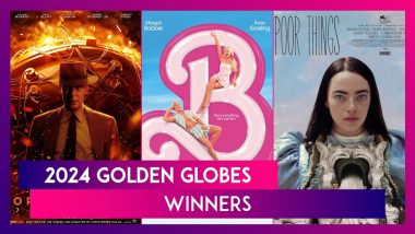 Golden Globes 2024 Winners: Oppenheimer, Barbie, Poor Things Win At The 81st Golden Globe Awards!