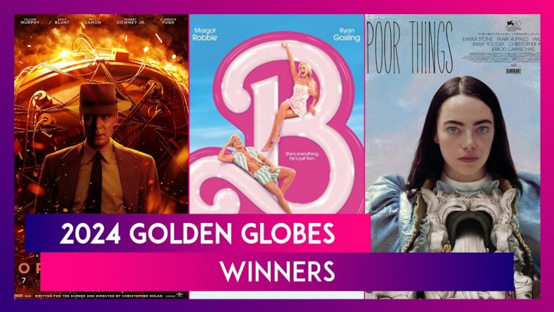 Golden Globes 2024 Winners: Oppenheimer, Barbie, Poor Things Win At The ...