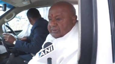 Prajwal Revanna Sex Video Scandal: JD(S) Leader Deve Gowda Issues Stern Warning to Absconding Grandson, Says 'Don't Test My Patience'