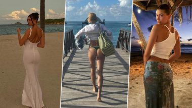 Hailey Bieber Shares Pics From Barbados Vacation! From Long White Dress to Skimpy Green Bikini, Check Out Her Sexy Styles From the Tropical Getaway