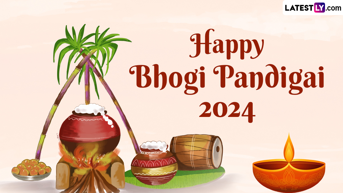 Happy Bhogi 2024 Images & Bhogi Pongal HD Wallpapers for Free Download ...