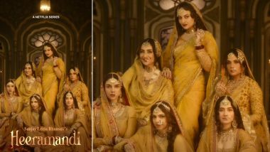 Heeramandi – The Diamond Bazaar: Sanjay Leela Bhansali’s Series to Premiere on Netflix on May 1 (Watch Video)