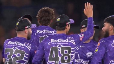 BBL Live Streaming in India: Watch Adelaide Strikers vs Hobart Hurricanes Online and Live Telecast of Big Bash League 2023-24 T20 Cricket Match