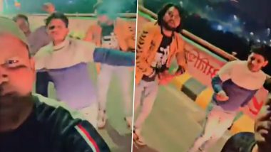 Ghaziabad: ‘Drunk’ Men Dance on ‘Apni Toh Jaise Taise’ on Elevated Road, Booked After Video Goes Viral