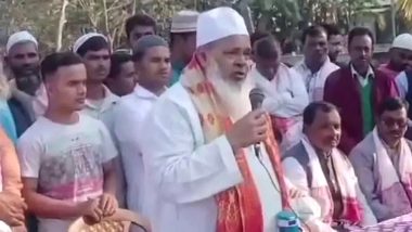 Lok Sabha Elections 2024: AIUDF Announces Candidate List for Upcoming Polls, Maulana Badruddin Ajmal to Contest From Dhubri in Assam