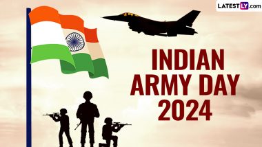 Army Day 2024 Parade Live Streaming, Date and Time: Watch Live Telecast of Parade Online on DD National and ADGPI-Indian Army YouTube Channel