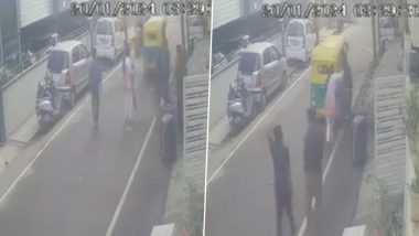 Bengaluru Shocker: Auto Driver Assaults, Pushes Woman to Ground for Cancelling Ride, Arrested After Video Goes Viral