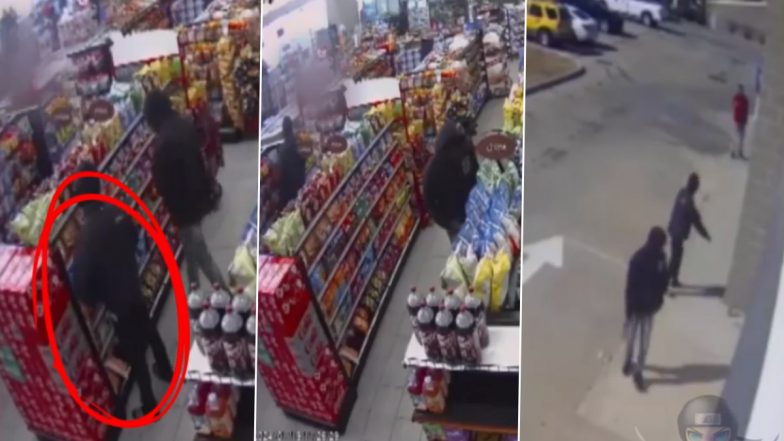 Murder Caught on Camera in Texas: Convenience Store Employee Shot and Killed After Altercation Over Stolen Bag of Chips, Video Surfaces