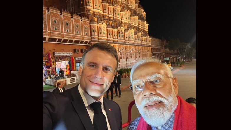 Republic Day 2024 Greeting: French President Emmanuel Macron Wishes ‘Dear Friend’ Narendra Modi, Indian People on 75th Gantantra Diwas (See Pic)