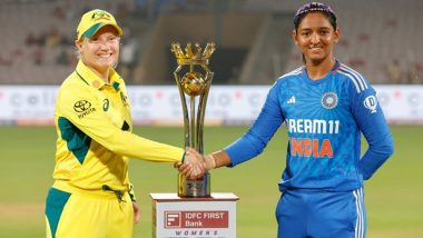 Is India Women vs Australia Women 3rd T20I 2023-24 Live Telecast Available on DD Sports, DD Free Dish and Doordarshan National TV Channels?