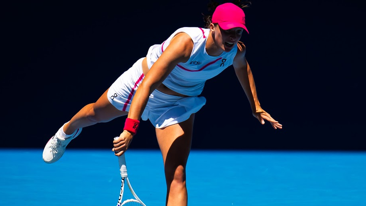 Tennis News Australian Open 2024 Iga Swiatek Secures Opening Round Victory Over Sofia Kenin