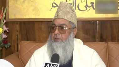 Fatwa Against Umer Ahmed Ilyasi: Fatwa Issued Against Chief Imam for Attending 'Pran Pratishtha' Ceremony of Ram Mandir in Ayodhya (Watch Video)