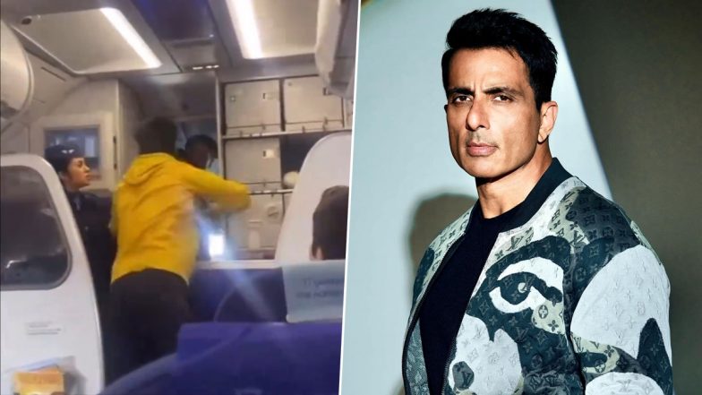 Sonu Sood Talks About ‘Defence Training Programs’ for Airline Staff After Video of IndiGo Passenger Attacking Pilot Over Flight Delay Goes Viral