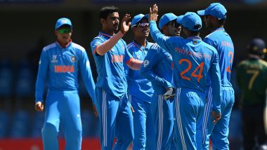 India vs South Africa Free Live Streaming Online ICC Under-19 Cricket World Cup 2024: How to Watch Free Live Telecast of IND U19 vs SA U19 Semi-Final CWC Match on TV
