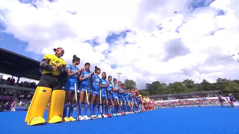 India vs USA, FIH Olympic Qualifiers 2024 Live Streaming Online on JioCinema: Watch Free Telecast of Women's Hockey Match on TV and Online