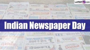 Indian Newspaper Day 2024: Date, History, Significance of the Day That Celebrates Journalism and Newspapers in India