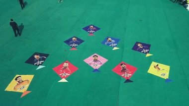 Indian Patang League: Fans of IPL Teams Engage in Thrilling Kite Flying Competition; SRH Wins Title, RCB End As Runners-up (Watch Video)