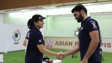 Arjun Cheema and Rhythm Sangwan Win Silver Medal in 10m Air Pistol Mixed Team Event at Asian Championship Rifle/Pistol 2024