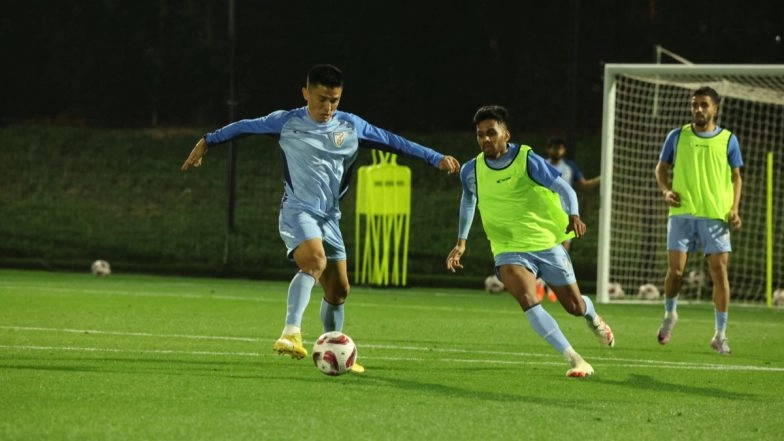 India vs Australia Football Live Streaming Online: Get IND vs AUS TV Channel Live Telecast Details of AFC Asian Cup 2023 Match