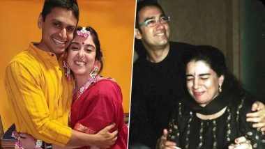 Aamir Khan and Ex-Wife Reena Dutta Light Up Mumbai Homes for Daughter Ira Khan's Marriage (Watch Video)