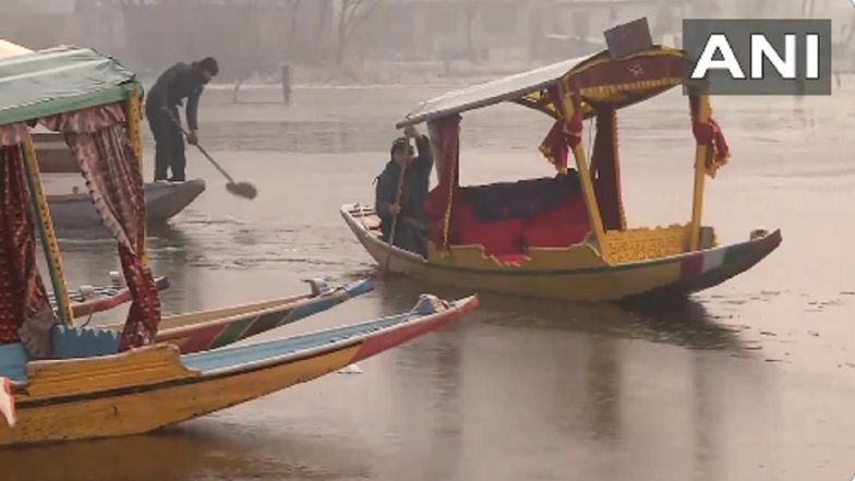 Jammu and Kashmir Weather Update: Srinagar Freezes at Minus 4 Degrees Celsius As Cold Dry Spell Continues in J&K