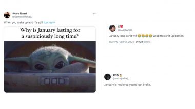 January 2024 Is Too Long as the Month Wouldn't Just Quit! Funny Memes, Hilarious Tweets and Jokes Flood Social Media As We Go…'New Year, Same Me, Just Tired NOW'