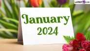 January 2024 Holiday Calendar: From Makar Sankranti and Lohri to Republic Day; Check Dates of Major Indian Festivals and International Events in the First Month of the Year