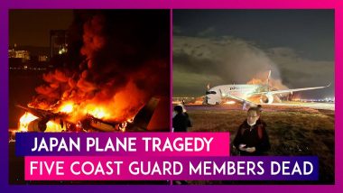 Japan Plane Tragedy: Five Dead, Captain Of Coast Guard Aircraft Seriously Injured In Plane Crash At Tokyo Airport