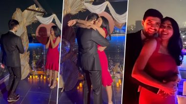 Jheel Mehta, Taarak Mehta Ka Ooltah Chashmah Actress, Gets Engaged in Filmy Style to Long-Time Beau (Watch Video)