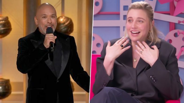 Greta Gerwig Responds To Jo Koy's Barbie Jibe at Golden Globe 2024 (Watch Video)