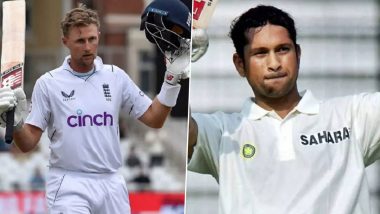 Joe Root Surpasses Sachin Tendulkar to Become Highest Run-Scorer in India-England Test Matches, Achieves Feat During IND vs ENG 1st Test 2024