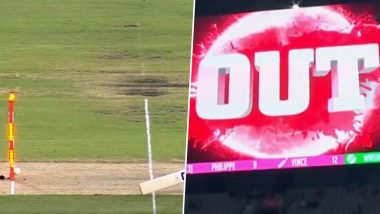 Drama! Third Umpire Presses Wrong Button for Josh Philippe’s Run Out Decision During Melbourne Stars vs Sydney Sixers BBL 2023–24 Match, Changes It Later (Watch Video)
