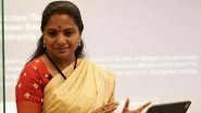 Ram Mandir Consecration Ceremony: No Invitation Received for Ram Temple Inauguration, Says BRS Leader K Kavitha