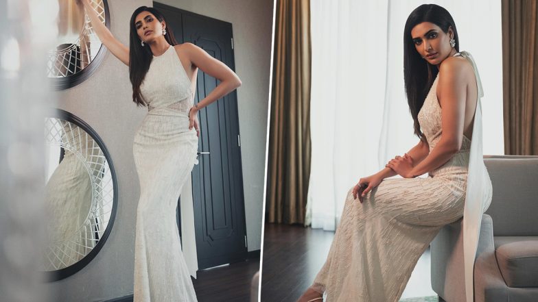 Karishma Tanna Looks Sensational in a Backless White Gown for the 69th Filmfare Awards, View Pics of the Stunning Actress