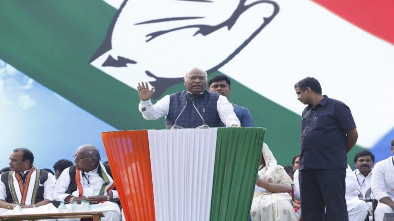 Budget Session 2024: Mallikarjun Kharge Criticizes President Droupadi Murmu’s Parliamentary Address as Propaganda