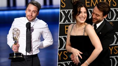 75th Emmys: Succession Actor Kieran Culkin Asks Wife Jazz Charton for ‘More’ Kids in Hilarious Acceptance Speech (Watch Video)
