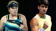 Australian Open 2024 Day 7 Highlights Daily Round-Up and Match Results: Linda Noskova Knocks Out World No 1 Iga Swiatek; Carlos Alcaraz, Daniil Medvedev, Alexander Zverev Advance
