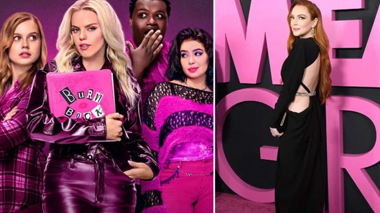 Mean Girls Musical: Lindsay Lohan Makes Surprise Appearance at NYC Premiere (Watch Video)