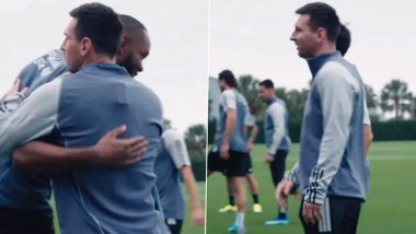 Lionel Messi Joins Inter Miami Practice, Meets Teammates Ahead of MLS 2024 Season (Watch Video)