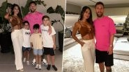 &lsquo;Feliz 2024!&rsquo; Lionel Messi Celebrates New Year With Wife Antonela Roccuzzo and Kids, Shares Pictures on Instagram