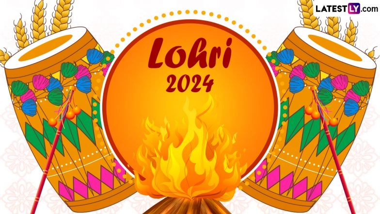 Happy Lohri 2024 Images & HD Wallpapers for Free Download Online: Celebrate Lohri by Sharing WhatsApp Messages, Greetings, Quotes and SMS With Loved Ones