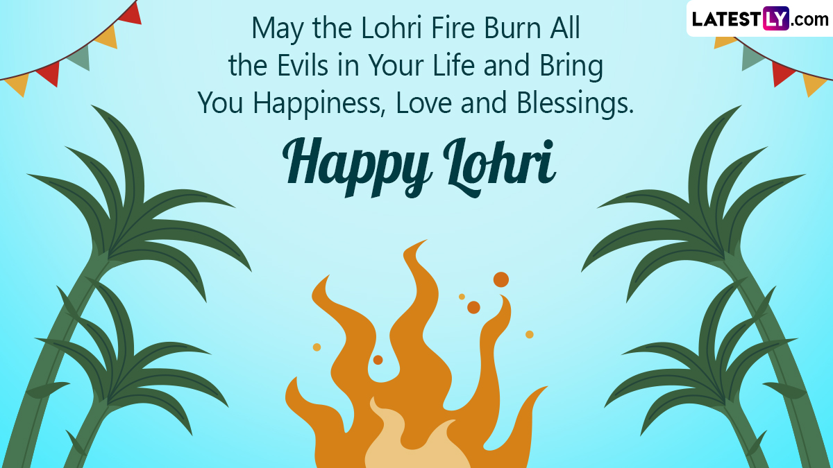 Lohri 2024 Wishes & HD Wallpapers WhatsApp Stickers, Images, Greetings