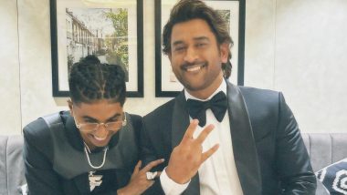 MC Stan Teases Collaboration With MS Dhoni, Rapper Shares Cool Snaps With Thala On Instagram!