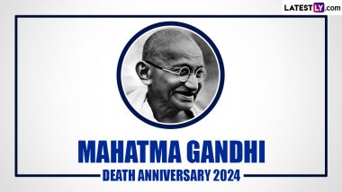Martyrs' Day 2024 Images & Mahatma Gandhi Punyatithi HD Wallpapers for Free Download Online: Remembering the Father of the Nation on His 76th Death Anniversary