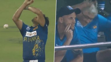 Angry Sri Lanka Coach Chris Silverwood Throws Away His Notepad After Maheesh Theekshana Drops Luke Jongwe's Catch During ZIM vs SL 2nd T20I 2024 (Watch Video)