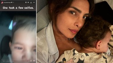 Priyanka Chopra Shares the Series of Adorable Selfies Clicked by Baby Maltie Marie and They Are Unmissable (View Pics)