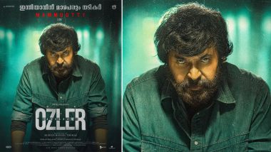 Abraham Ozler: Mammootty's Intense Look Takes Center Stage in Jayaram's Thriller Film (View Poster)