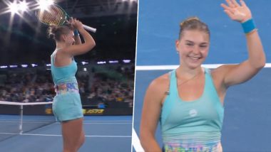 Australian Open 2024: Maria Timofeeva Advances to Third Round After Defeating Former No 1 Caroline Wozniacki in Second Round