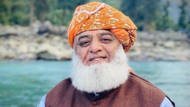 Maulana Fazlur Rehman Murder Plan: Two ‘Suicide Bombers’ Arrested by Pakistani Police Over Plot To Kill JUI-F Chief